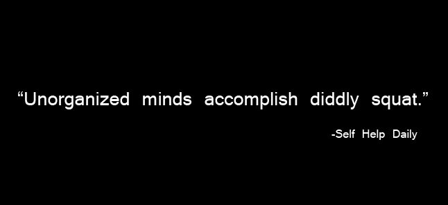 Quote About Unorganized Minds