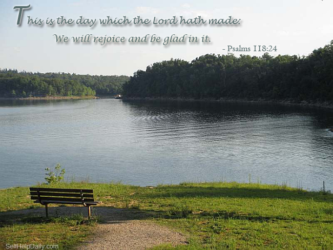 This is the day which the Lord Hath Made: We will rejoice and be glad in it. - Psalms 118:24