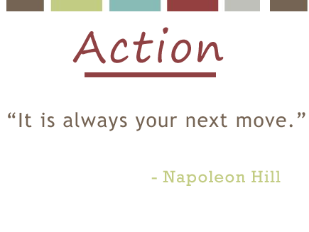 Napoleon Hill Quote About Action