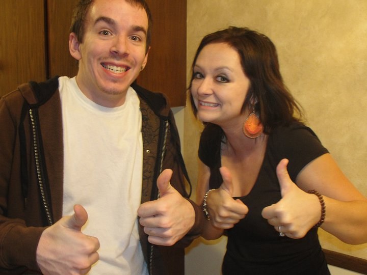 Rusty and Em Thumbs Up