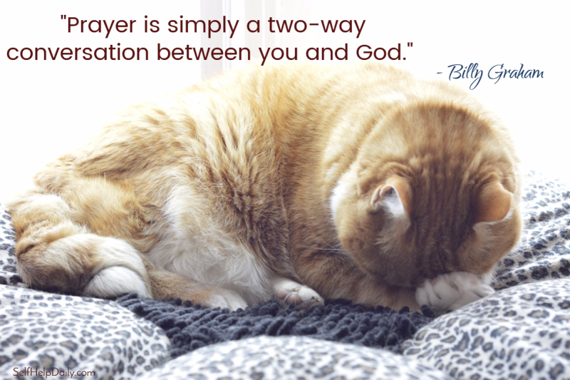 Billy Graham Quote About Prayer