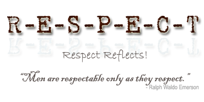 what respect means to you