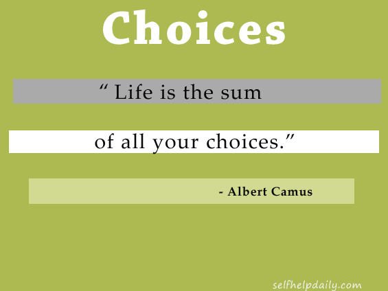 Quote about Choices