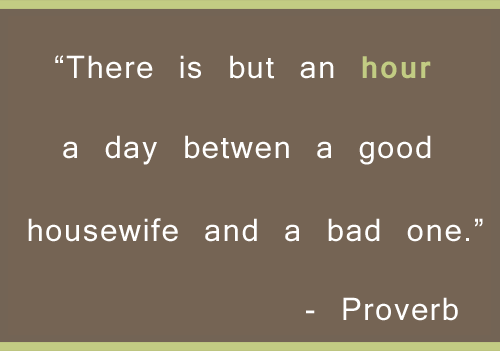 Quote About an Hour a Day