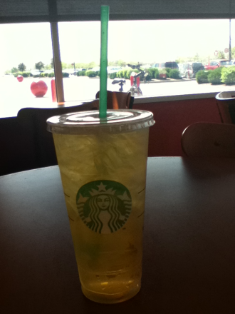 Iced Green Tea From Starbucks