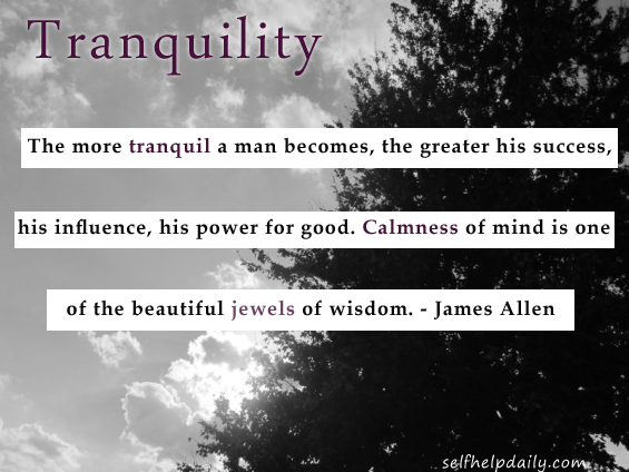 Quote About Tranquility