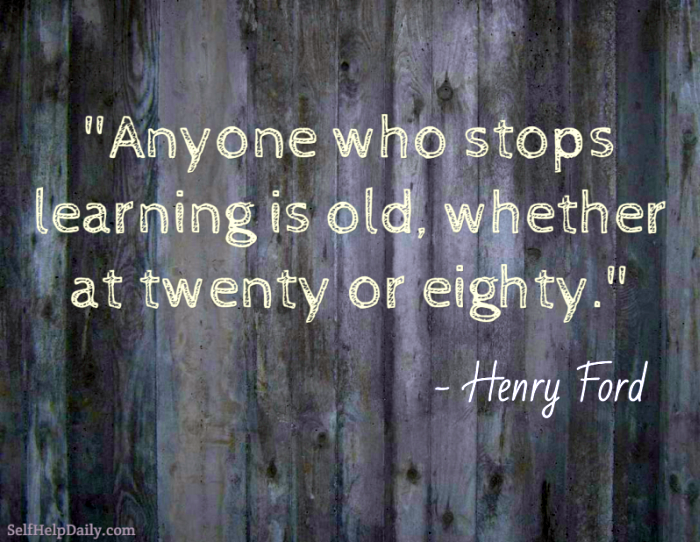 Henry Ford Quote About Learning