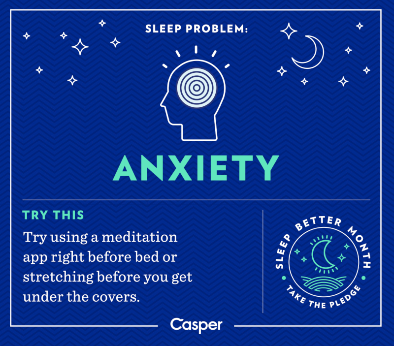 Sleep Problem: Anxiety